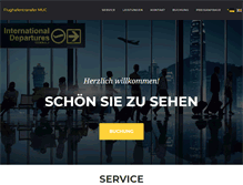 Tablet Screenshot of muenchentaxi.de